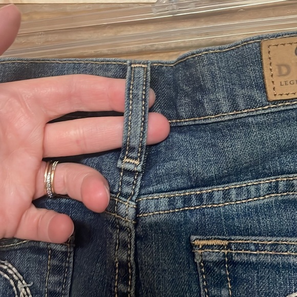 Cabela's Casuals size 8 Average Medium Wash Above-the-knee Stretchy Denim Skirt - Picture 10 of 13